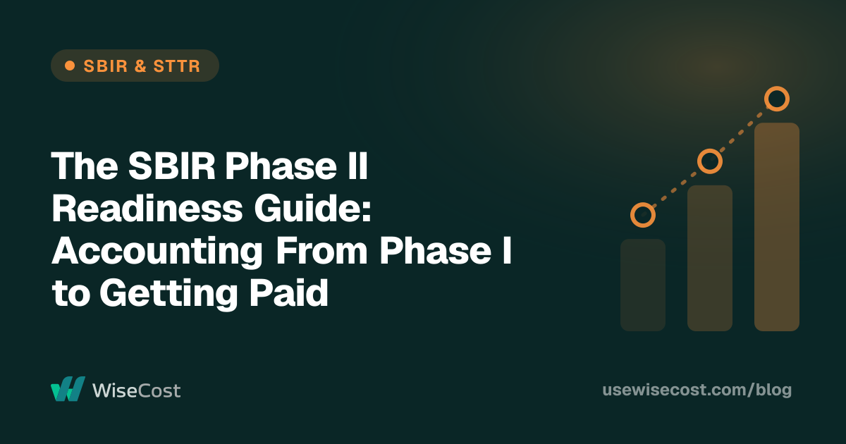The SBIR Phase II Readiness Guide: Accounting From Phase I to Getting Paid